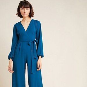 Anthropologie Blue Jumpsuit NWT
